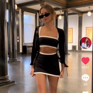 Reformation Adelina Ecomove Two Piece Set